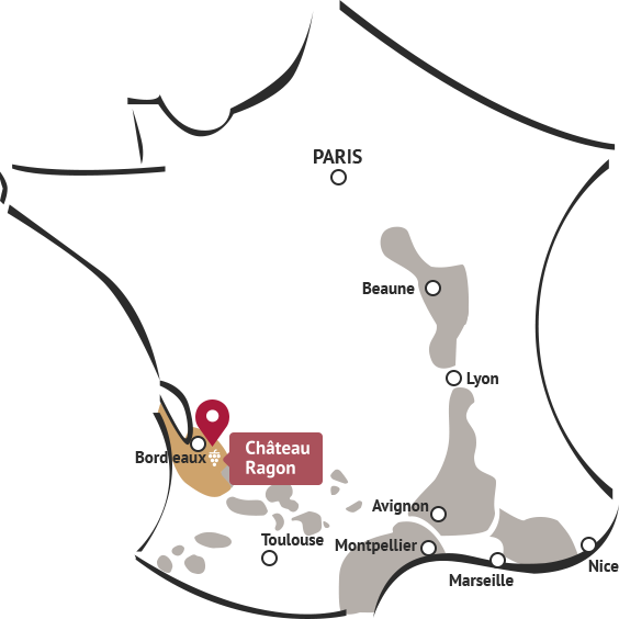 Carte domaine chateau ragon